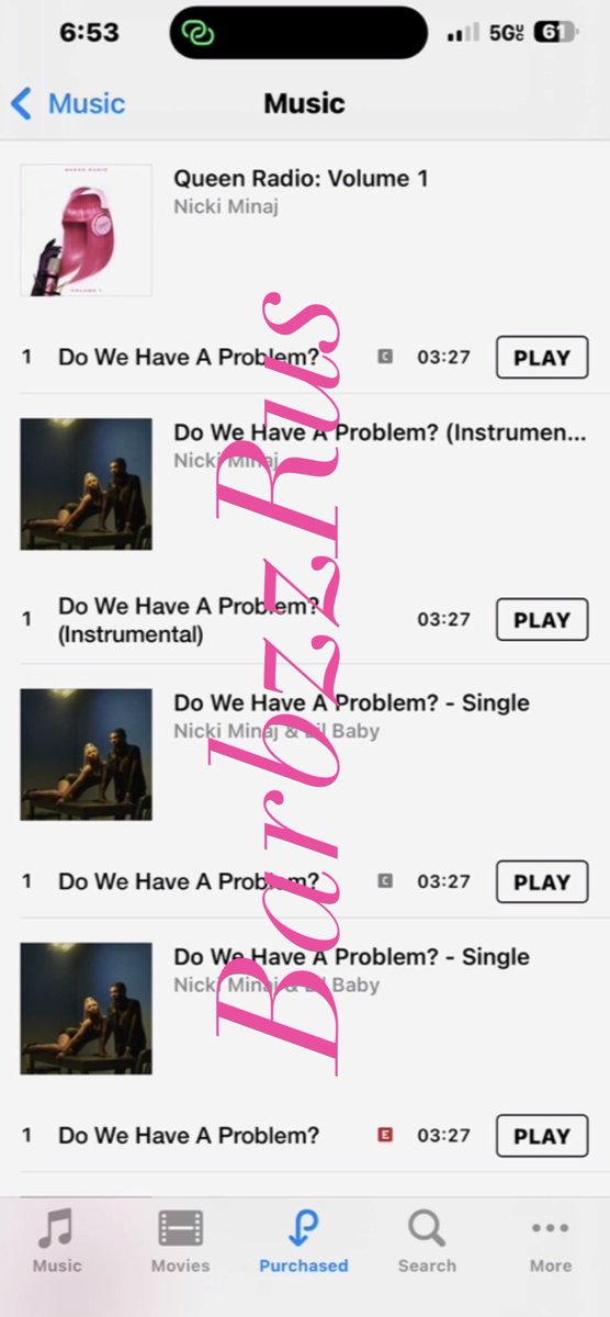 BarbzzRus's tweet photo. 4 Year Anniversary Celebration
#DoWeHaveAProblem #Buy #Stream
@NICKIMINAJ ๐ https://t.co/cFyFagWdDD