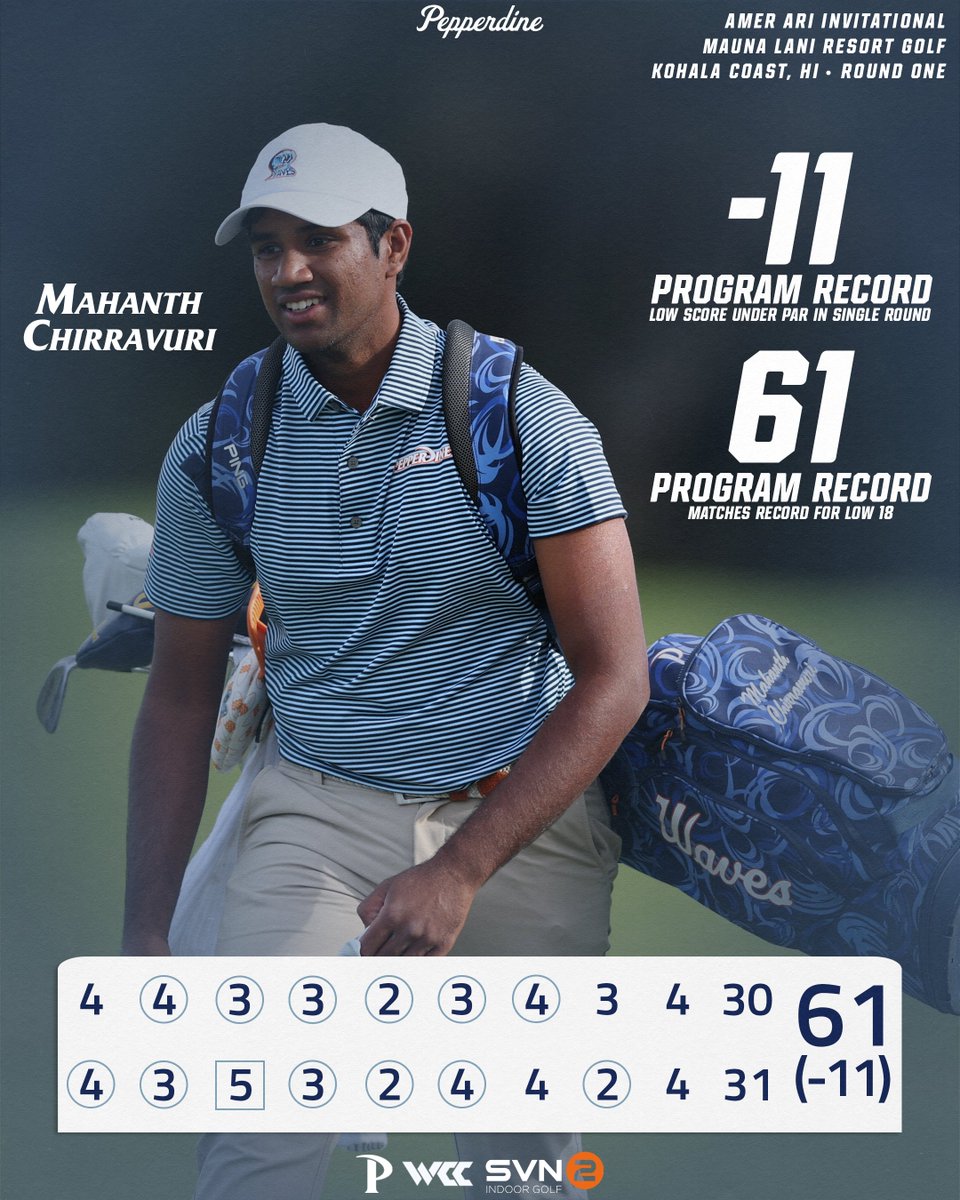 Pepperdine Men’s Golf tweet media