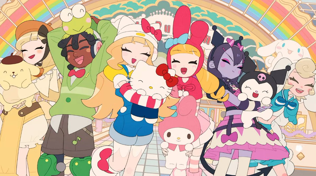 SANRIO CHARACTERS X OVERWATCH I LOVE YOU FOREVER !!!! ♡♡♡