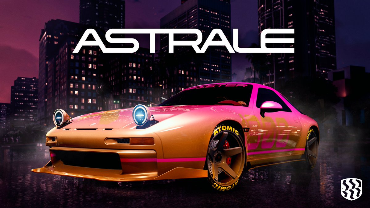 RockstarGames's tweet image. The Pfister Astrale, a throwback two-door sports car that‘s just as glorious as you remember it.

Now available from Legendary Motorsport and customizable at Hao’s Special Works: rsg.ms/392c89d