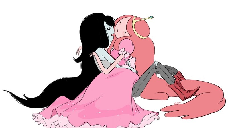 bubbline art in 2011
by adventure time storyboard artist natasha allegri