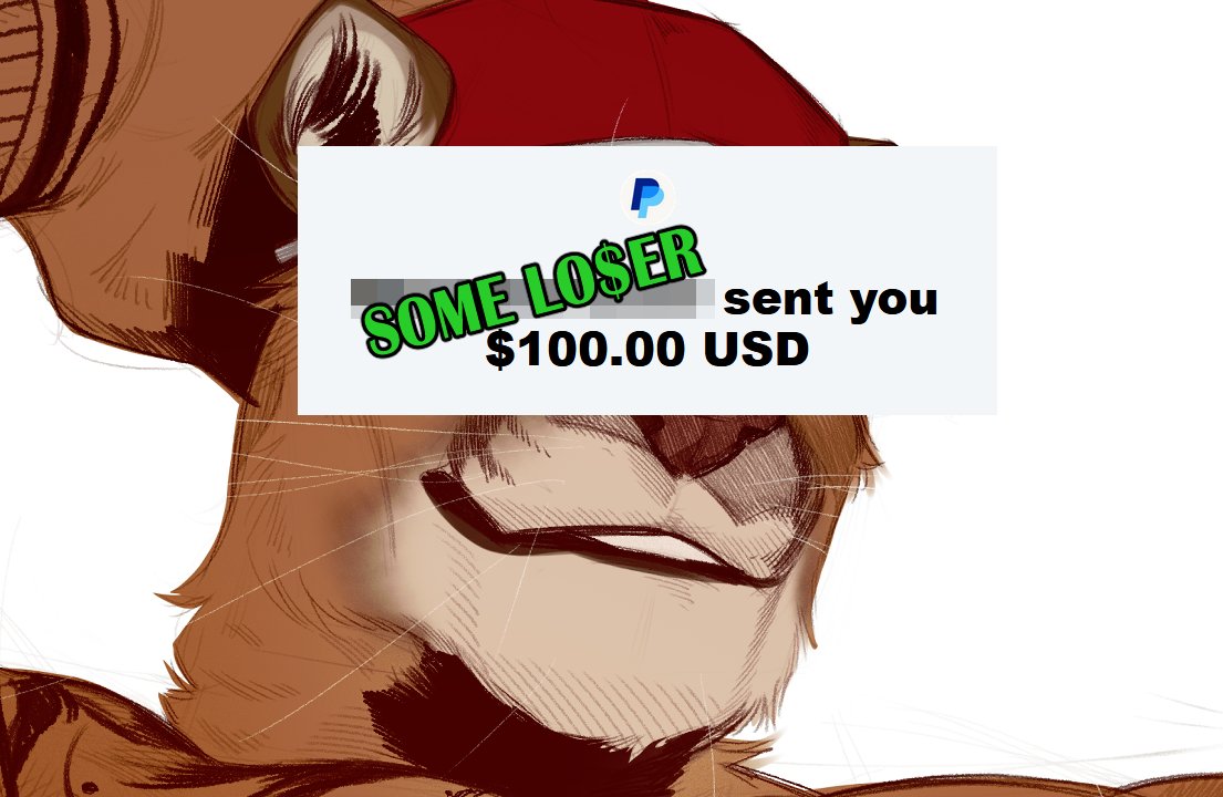 Uh oh, I took your money.