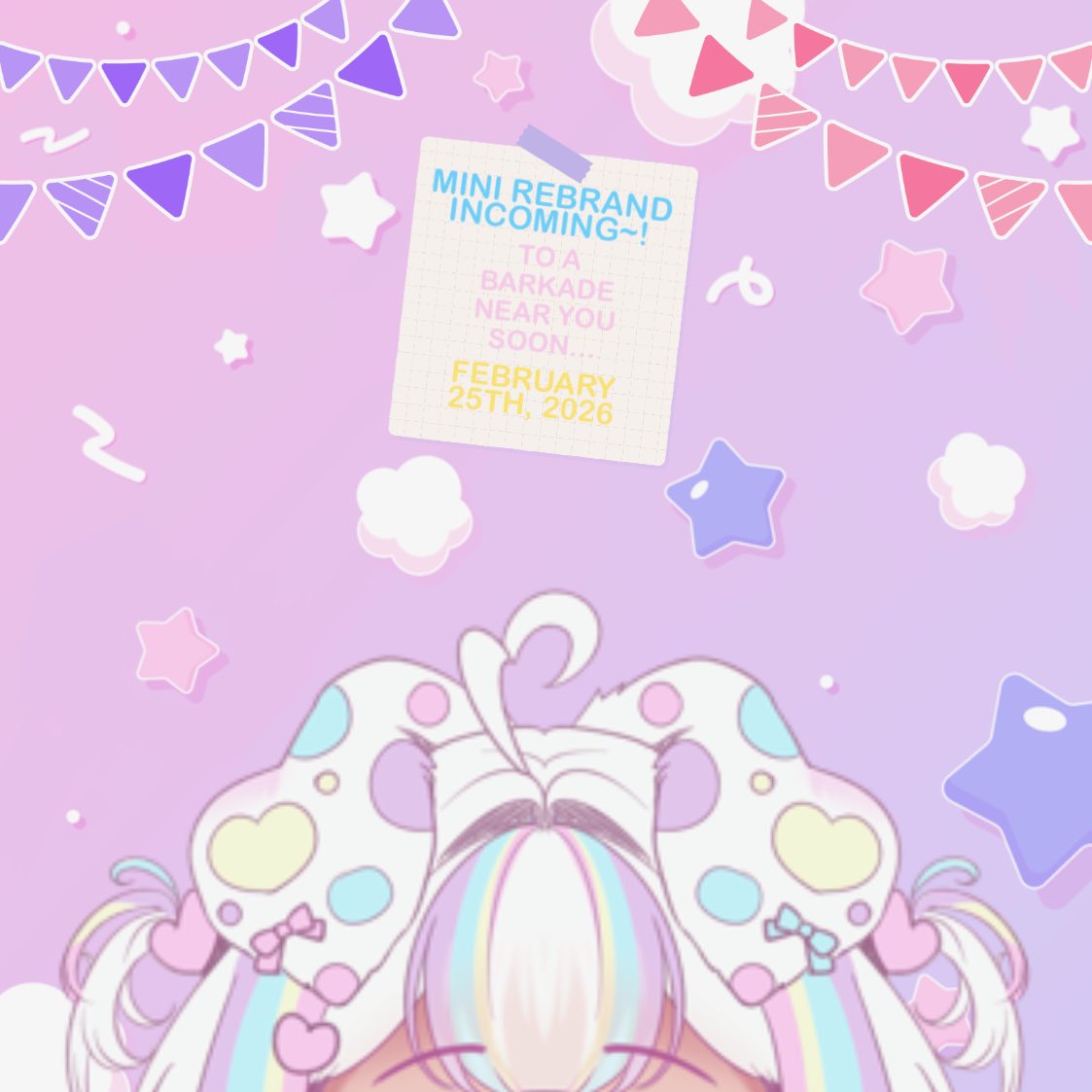 ⌢⌢⌢⌢⌢⌢⌢⌢⌢⌢⌢⌢⌢
⏔⏔⏔⏔ ꒰ 🦴 ꒱ ⏔⏔⏔⏔

🐾 ｎｏｔｉｃｅ.ᐟ  🐾

after opening her shop four years ago, momo is expanding the catfé! 🎉 she’ll be working with a new business partner to bring her customers fun and games… at a barkade~! 🕹️✨

⭐️０２／２５／２０２６⭐️