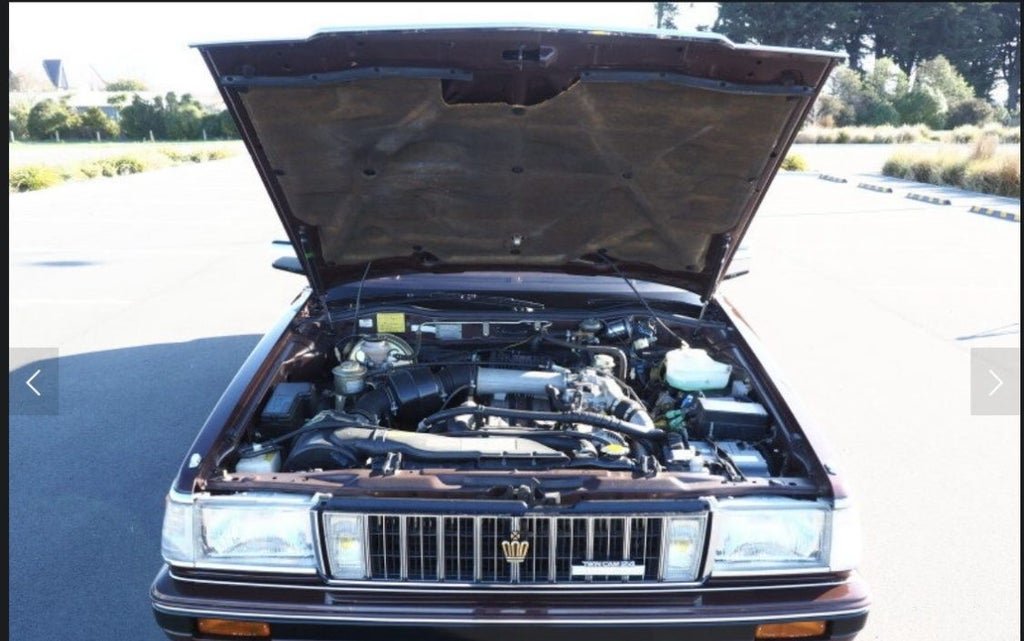 there also a factory supercharged JDM 1984 Crown with just over 7K original kilometres on the clock for $40K NZD