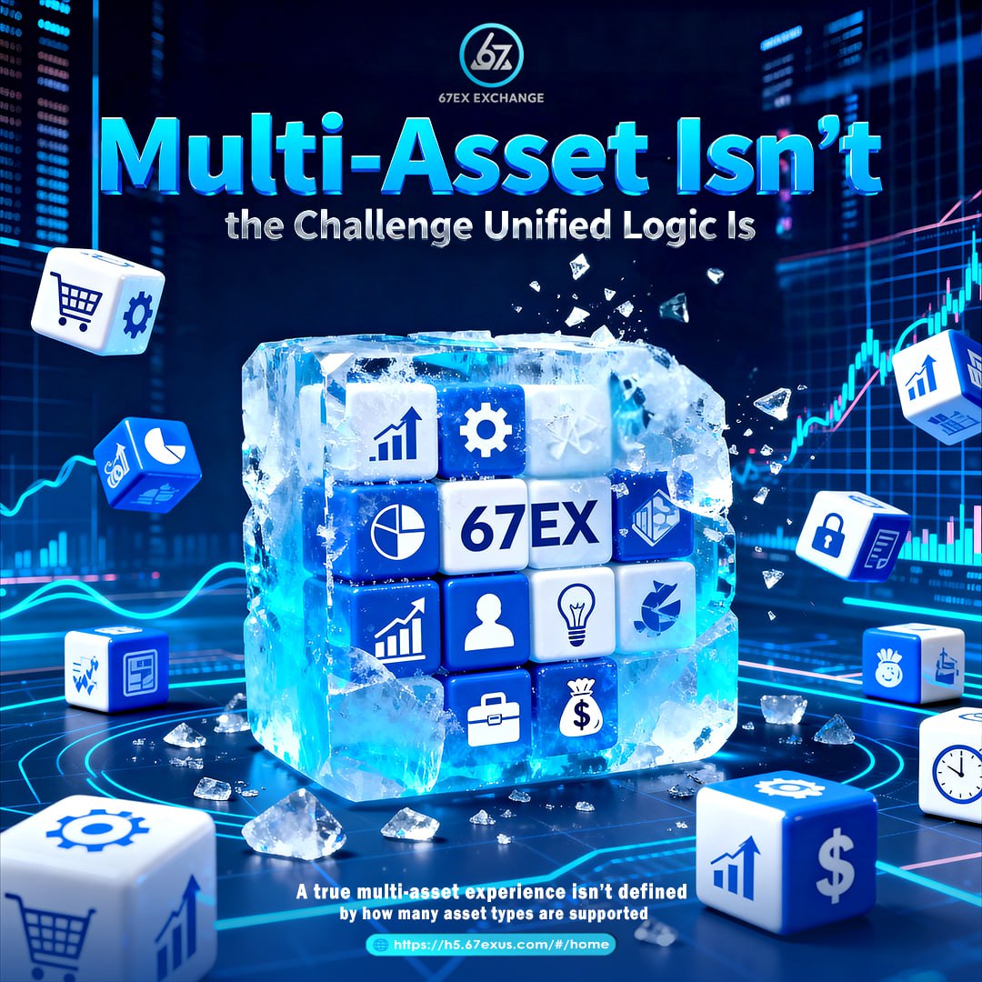67Exofficial's tweet photo. Multi-Asset Value Comes from One Unified Logic
More assets matter only when they work together
β Unified system structure
β Consistent viewing and operations
β Less friction across markets
π https://t.co/TuguuN970K
#MultiAssetTrading #UnifiedSystem #PlatformArchitecture https://t.co/RFzsCFdYfz