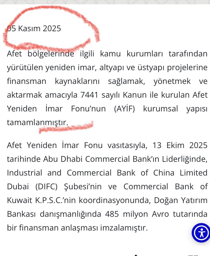 6 Şubat’ın üstünden 3 koca yıl geçti. Deprem Fonu kurduk dediler, kimsenin bilmediği paralar topladılar. Fon’un kuruluşunu tamamladık diyorlar. Ne zaman? 25 Kasım 2025’te
3 yıl sonra!
Nereden ne para geldi? Bilgi yok! Nereye harcadınız, ne kadar? Bilgi yok ayif.gov.tr