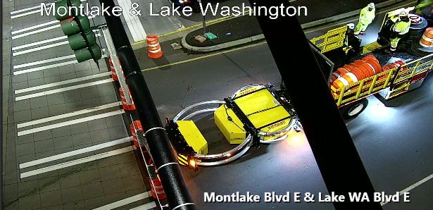 [SR-520] 몬틀레이크 대로 SR 520 동쪽 진입로, 오늘 밤 폐쇄