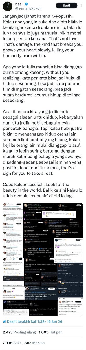 luxjmn's tweet photo. carat kl soal                             carat ke
nitpicking army                      fandom sendiri https://t.co/nGrDdqwJGU