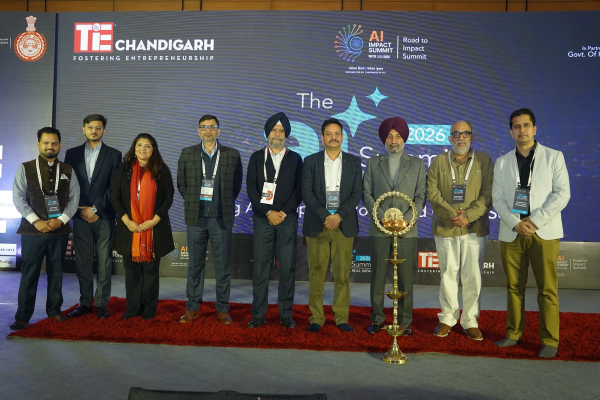 GrayCellTech's tweet photo. At #AISummit2026, our CEO @munishjauhar shared how AI is reshaping global sales &amp; exports. AI rewards clarity &amp; speed, not just size. Focused teams can build fast, prove ROI, and compete globally with real use cases. 🚀 

#AIForBusiness #GrayCellTechnologies https://t.co/wcy8isXKT1