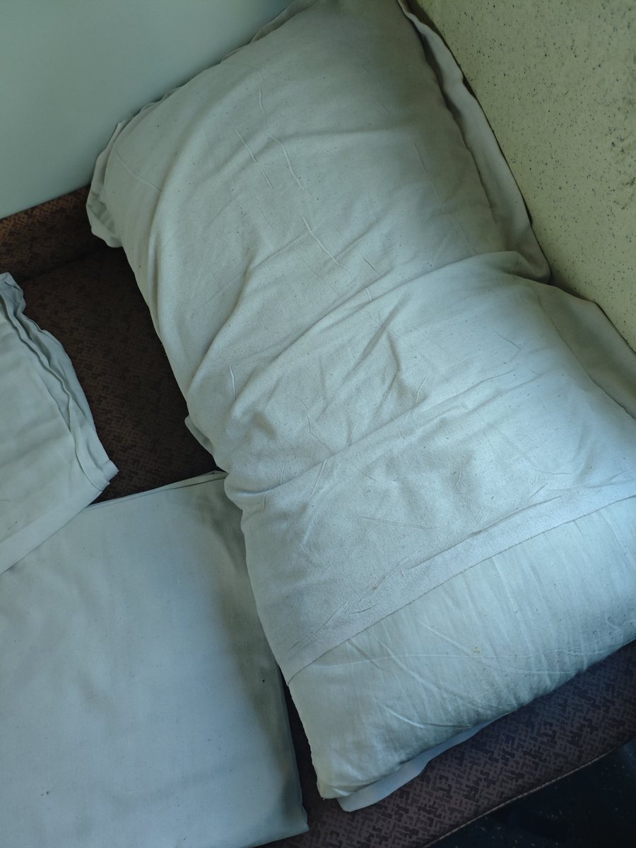 Rocksipundash's tweet photo. @IRCTCofficial @RailMinIndia @Central_Railway Train number 12503/AGTL HUMSAFAR. I have a used pillow and bedsheet in this train. Please get me a clean one. My mobile number is 9798810906. PNR 4432854300. Seat number B9 36. https://t.co/AUvN5orXgQ