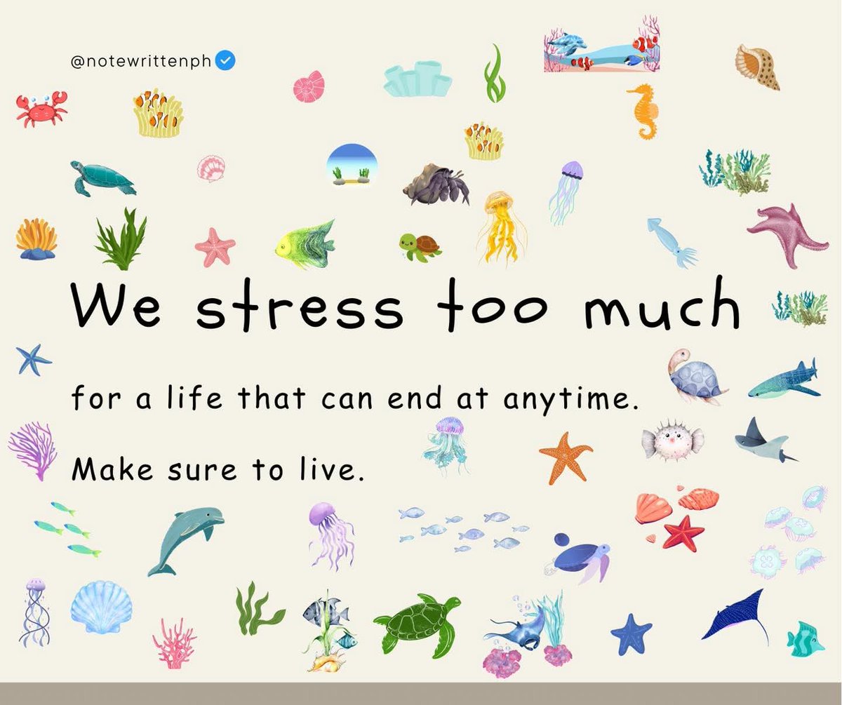 Life is short. Stress less and make sure you really live. 🌱✨
