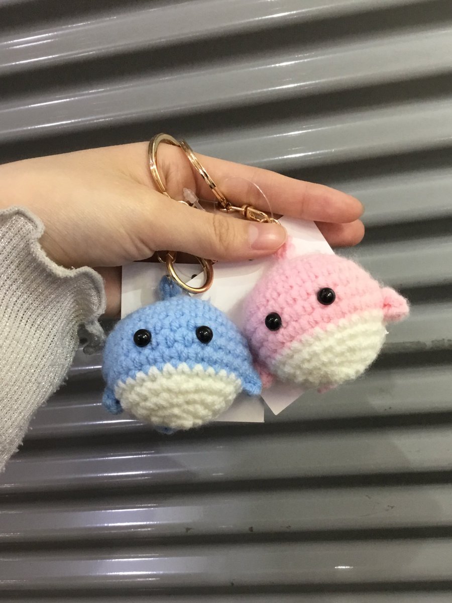 💧新商品💧 クジラのあみぐるみキーホルダーが入荷いたしました