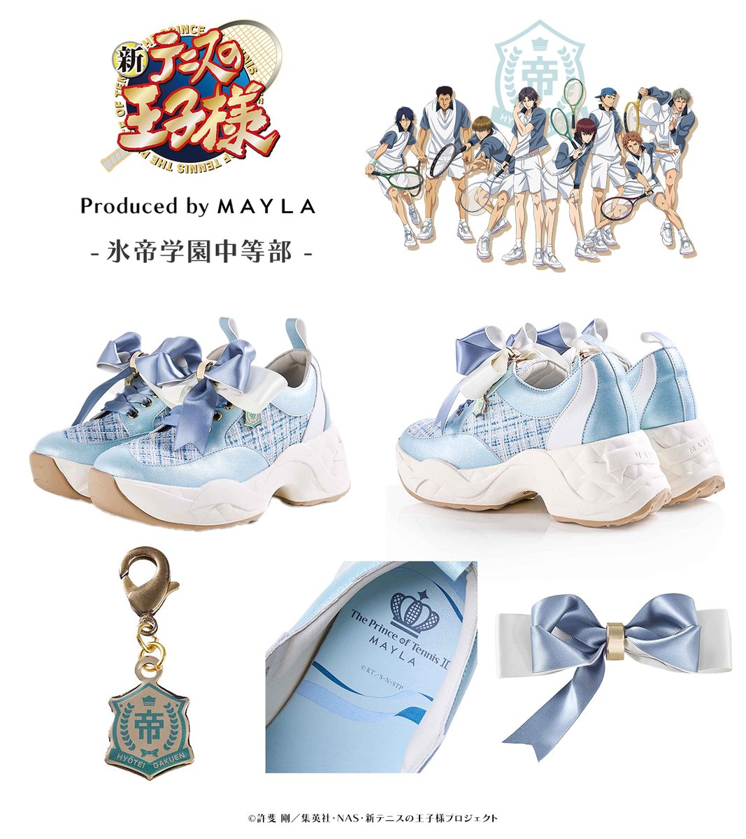 mayla_classic's tweet photo. アニメ『新テニスの王子様』
氷帝学園中等部をイメージしたスニーカー🎾 https://t.co/9xdigsWld2