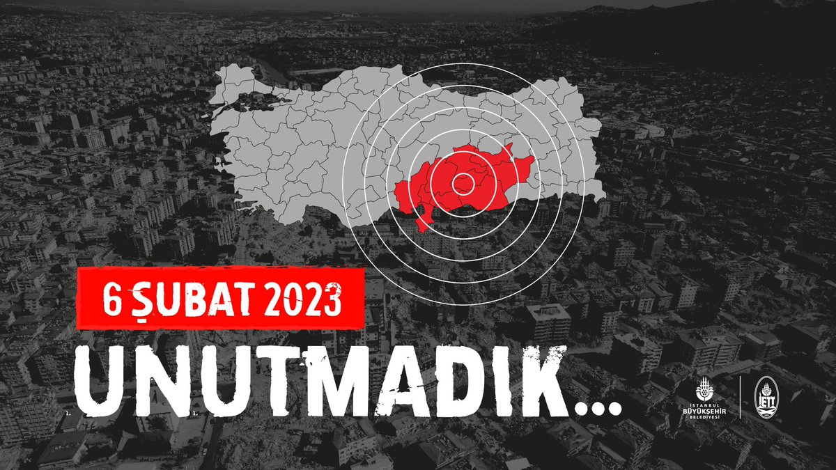 6 Şubat depremlerinde yitirdiğimiz on binlerce canımızı rahmetle anıyor, yakınlarına sabır diliyoruz.
Acısı hâlâ yüreğimizde…