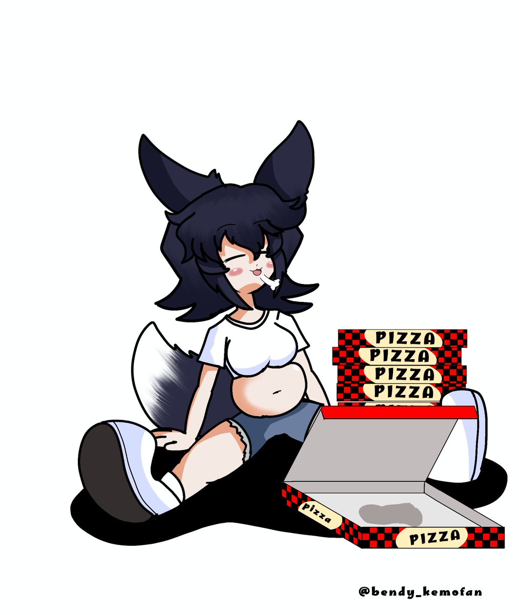 JON STRANGE さん(<a href="/jonstrange0613/">JON STRANGE</a>)のクロキツネちゃんを描きました！
#よその子