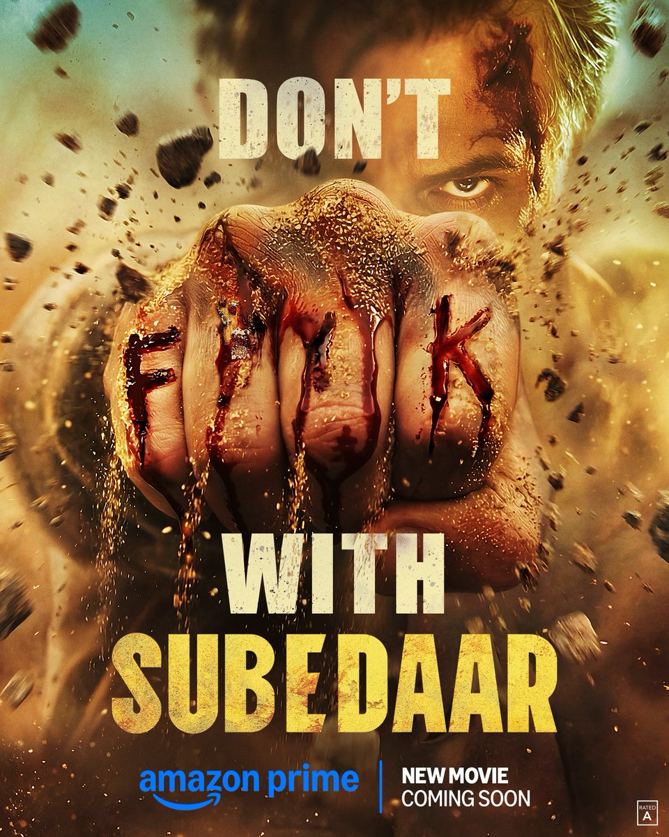 You’ve been warned.

#SubedaarOnPrime, Coming Soon

<a href="/AnilKapoor/">Anil Kapoor</a> #RadhikkaMadan <a href="/sureshtriveni78/">Suresh Triveni</a> <a href="/vikramix/">Vikram Malhotra</a> <a href="/PrimeVideoIN/">prime video IN</a> <a href="/Abundantia_Ent/">Abundantia Entertainment</a> <a href="/akfcnetwork/">Anil Kapoor Film & Communication Network Pvt. Ltd.</a> #PrajwalChandrashekar #AdityaRawal #MonaSingh #SaurabhShukla <a href="/malikfeb/">faisal malik</a> <a href="/saurabhtop/">Saurabh Dwivedi</a>