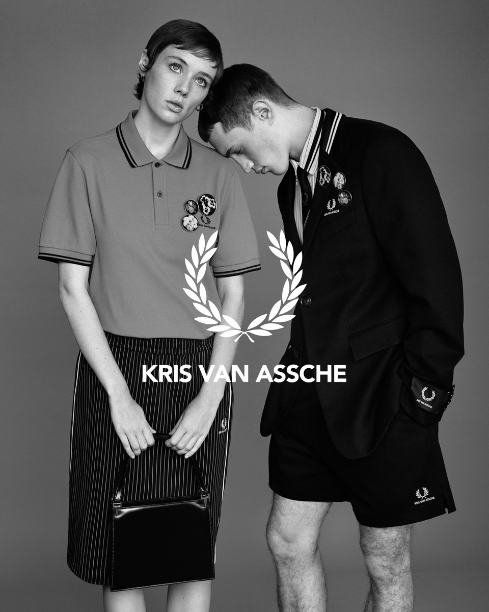 Kris Van Assche クリスヴァンアッシュ　セットアップ Fred Perry x Kris Van Assche - 2月20日(金)より発売開始 ベルギー