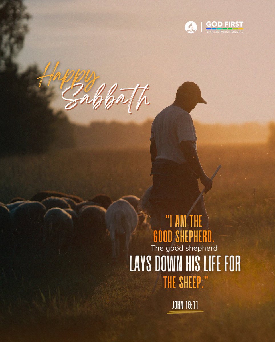 When Jesus said, “𝙄 𝙖𝙢 𝙩𝙝𝙚 𝙂𝙤𝙤𝙙 𝙎𝙝𝙚𝙥𝙝𝙚𝙧𝙙,” He was revealing His divinity. The same “𝗜 𝗔𝗠” who once spoke from a burning bush now walks gently among the sheep.

In Scripture, the shepherd’s life was never soft. From facing lions and bears to cold nights and