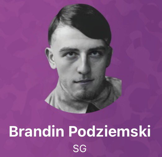 KlayForTrey's tweet photo. Brandin Podziemski tonight:

0 points
0/3 FG
1 turnover
-21 in plus-minus
Faked an injury (thought he was Kobe for returning into the game)

HOW IS THIS GUY IN THE LEAGUE OVER CAM THOMAS? https://t.co/k36KpvO7xd