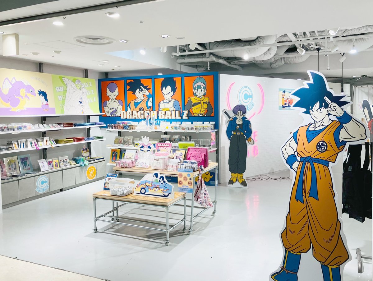 DRAGON BALL Z】POP-UP STORE in HEP FIVE B1階 FIVE LAB 本日2/6(金