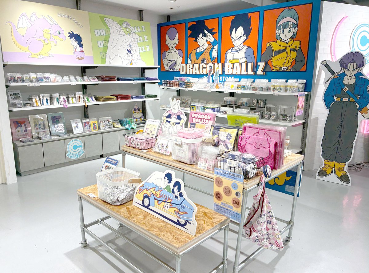 DRAGON BALL Z】POP-UP STORE in HEP FIVE B1階 FIVE LAB 本日2/6(金