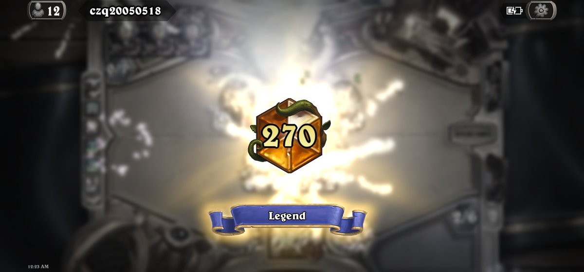 sage_hs's tweet photo. Haven't played in 2 years. Sold Legend with Miracle Rogue. 

Against burn Warlock, get bodies on the board. Same for the pirate bots. https://t.co/iY9JLcKoA2