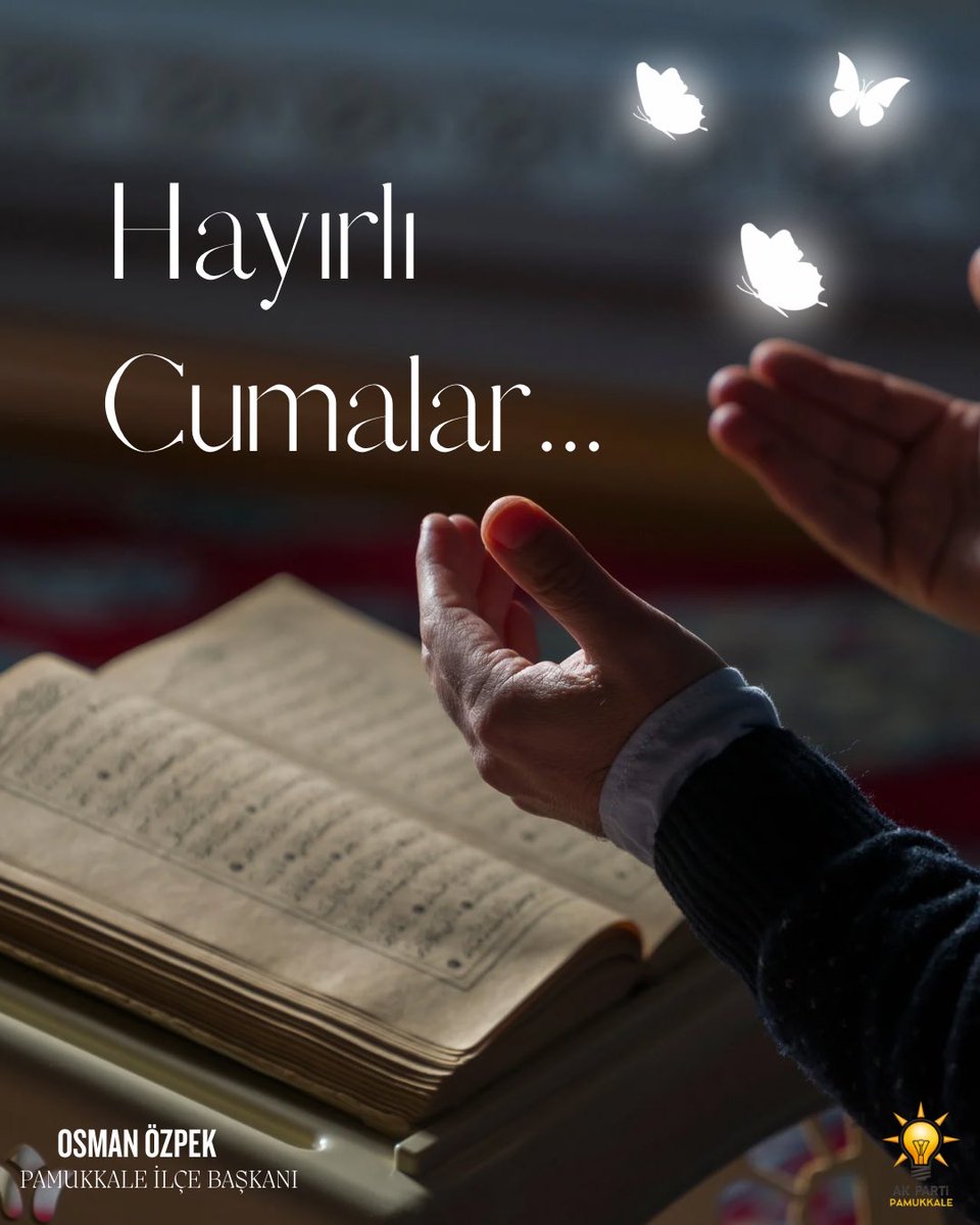 Hayırlı Cumalar..
