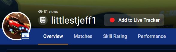 🚨Epsteins rocket league account has been found