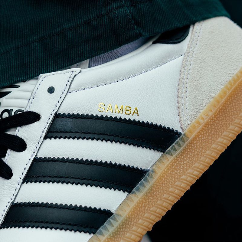 【1度着用】adidas samba 25.0【箱無し】