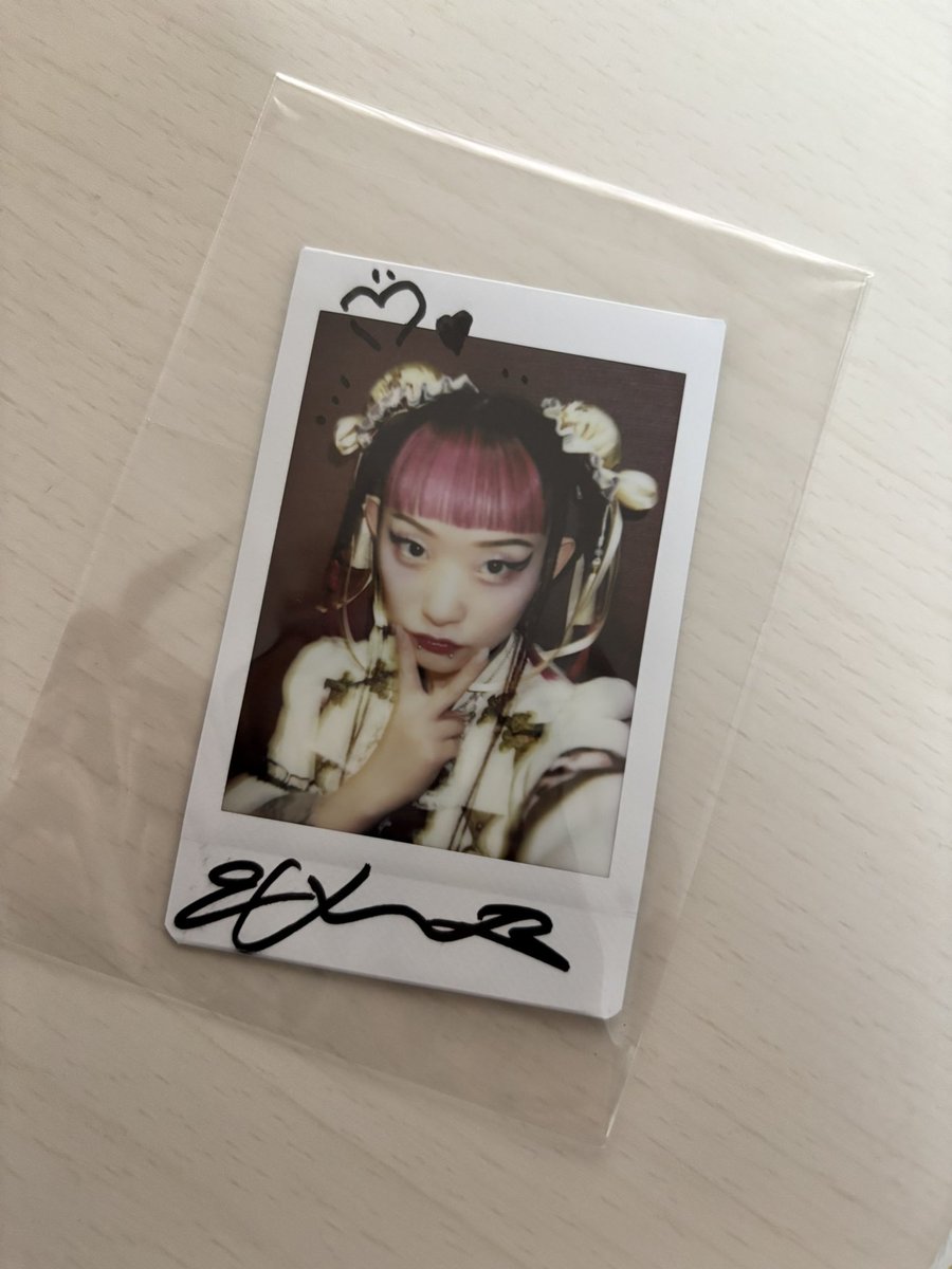 うわあああああああ 私もついに！サインチェキ当選したー！！ やったあ