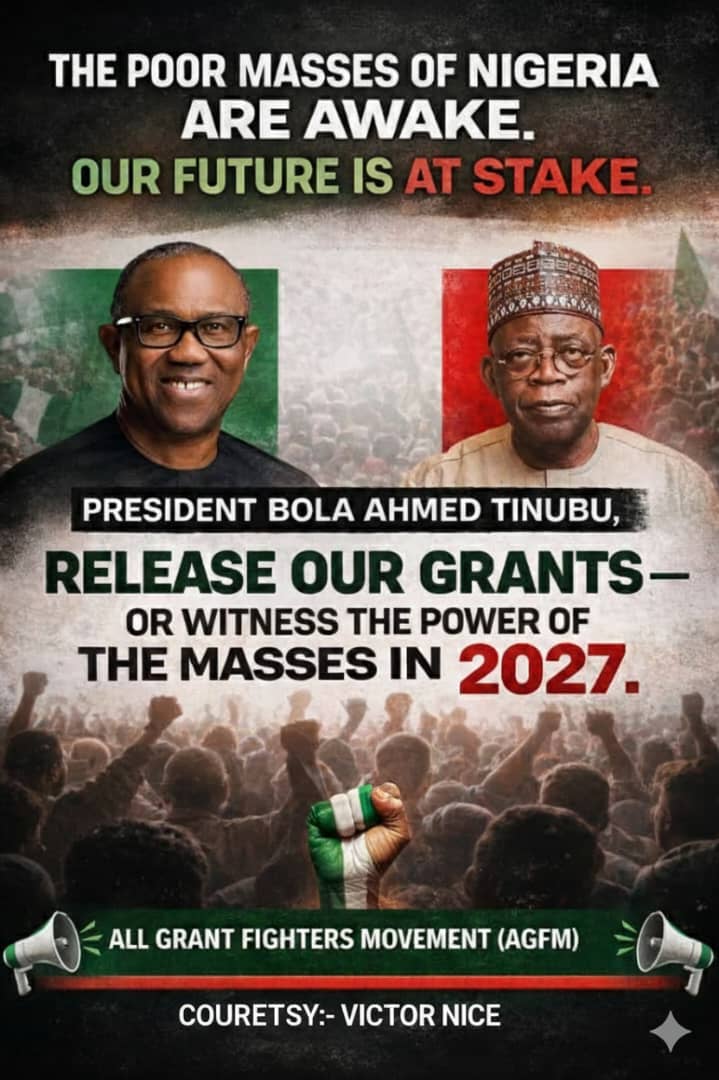 A GOVERNMENT THAT doesn't CARE ABOUT THE CRY OF his PEOPLE SHOULD NOT SEEK FOR a SECONd term.

IF THE CRY AND VOICE OF THE MASSES WILL NOT BE CONSIDERED, THEN THE MASSES WILL CONSIDER A CHANGE OF GOVERNMENT,

THEREFORE WE CALL ON THE NIGERIAn PRESIDENT AND DISBURSEMENT COMMITTEE