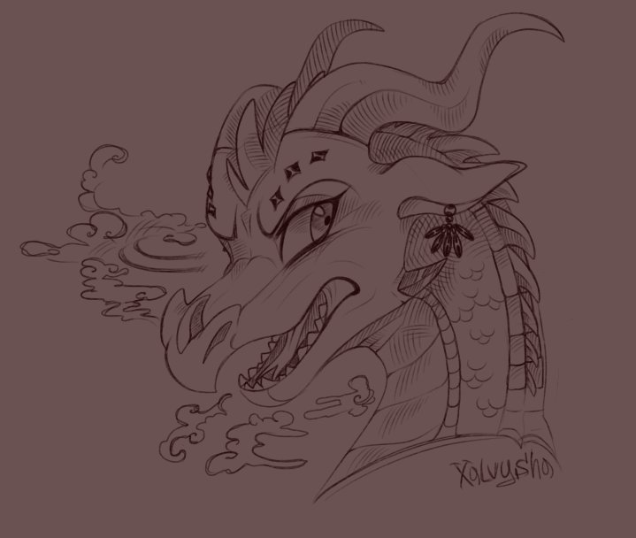 Queen Scarlett 🌹
#WingsofFire
#digitalart 
#sketch