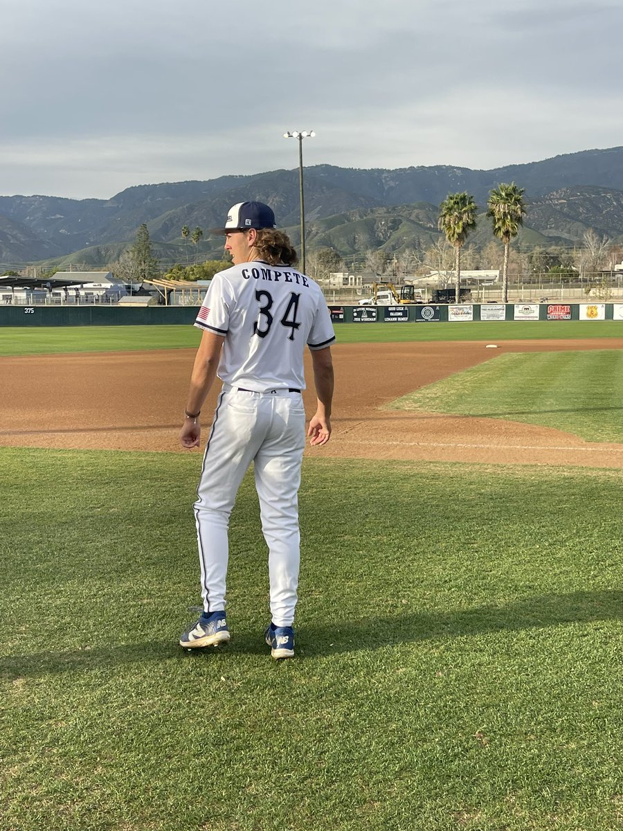 NYTILLID13's tweet photo. What a debut for 2026 RHP Gavin Loeb-Keene @CBUbaseball #Signee โ๐ฝ our newest addition to pitching rotation. SHOVE DAY - Finish Line: 4IP | 0H | 0R | 0ER | 0BB | 7K | 53-36 Pitches-Strikes. Efficient work pounding the zone for the W! https://t.co/7H6M7FC3rK