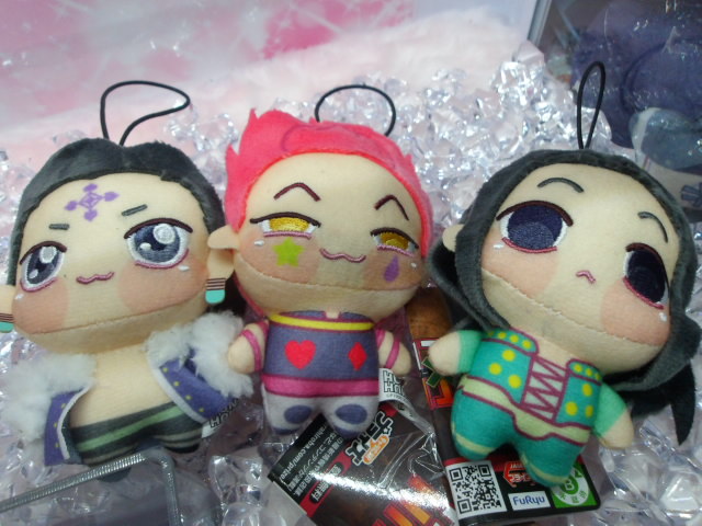 プライズ案内】 ハンターハンター💖💖 ちょぴぬいぷち②💖💖 全3種