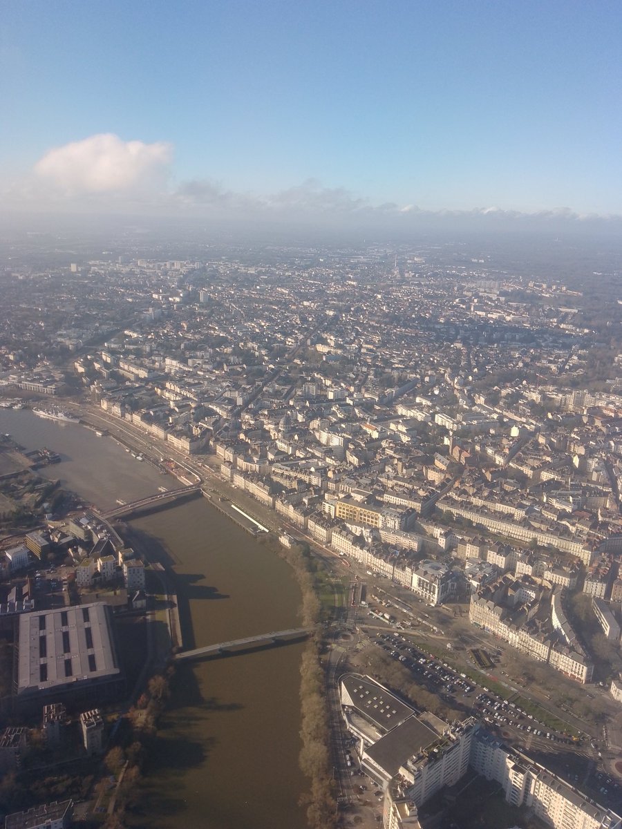 Well, it turned out I was right, <a href="/Ryanair/">Ryanair</a> have taken me back to Nantes.  We even had a great view of the city and the Loire just before landing @aeroportnantes .  Here's to some great exploring and reminiscing #tarlietravels <a href="/levoyageanantes/">levoyageanantes (compte inactif)</a> <a href="/ExploreFranceEN/">Explore France</a>