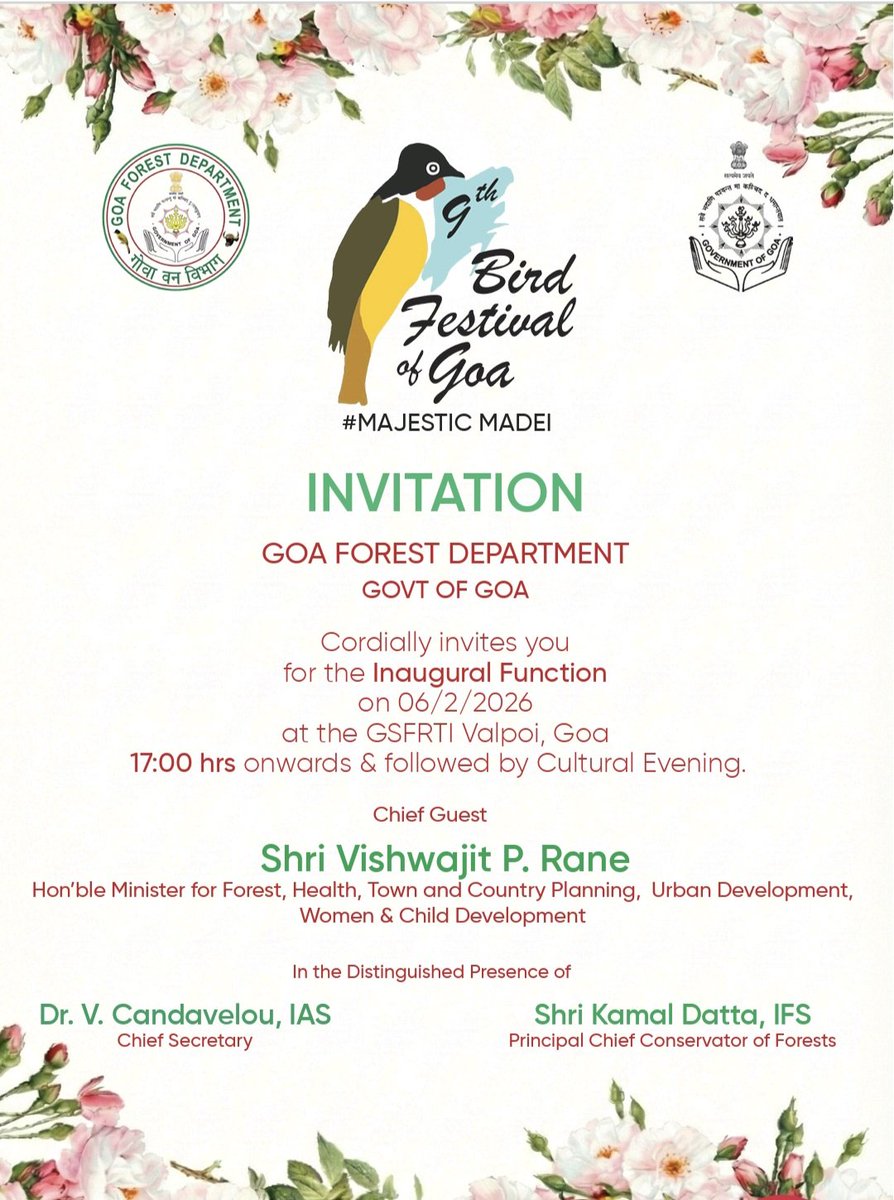 Goa Forest Department tweet media