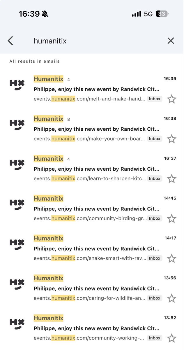 GabertPhilippe's tweet photo. @RandwickCouncil wow guys, calm down!!! I received a mail yesterday to provide my email to the council and since then you have been spamming me!! https://t.co/5efLgTBWht