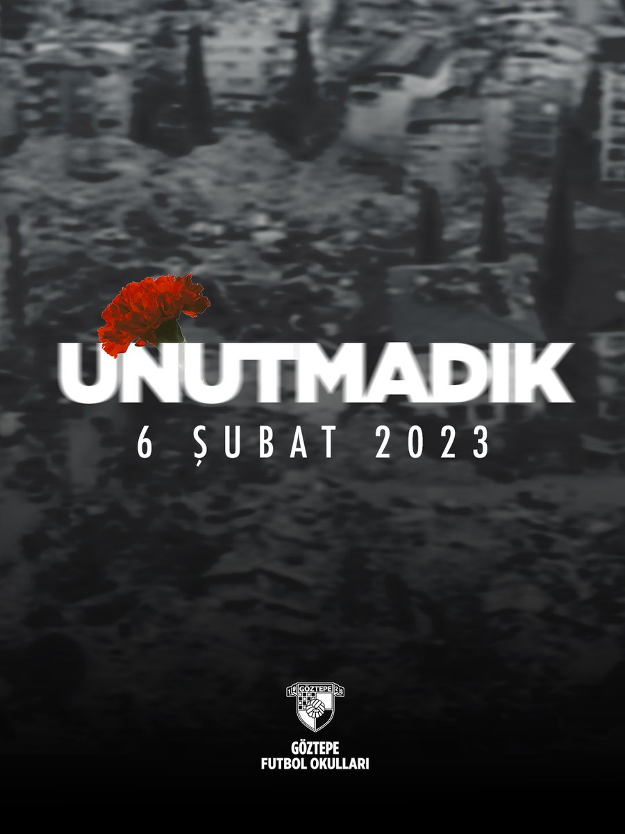 Unutmadık, unutmayacağız!

6 Şubat deprem felaketinde hayatını kaybeden vatandaşlarımızı rahmet ve özlemle anıyor, yakınlarına ve tüm ülkemize sabır ve başsağlığı diliyoruz.

#GöztepeFutbolOkulları #GöztepeninGeleceği #6Şubat