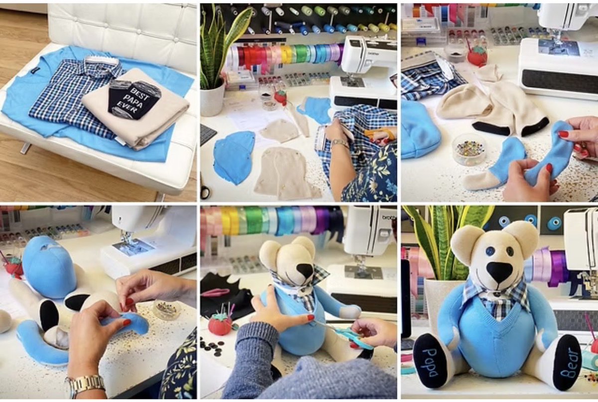 thememorybears's tweet image. Our treasured Memory Bears are more than just stuffed animals. Each bear is a unique representation of cherished memories that you can hold close to your heart.

Our bears are carefully crafted with attention to detail, ensuring that they capture the essence.

#memorybears