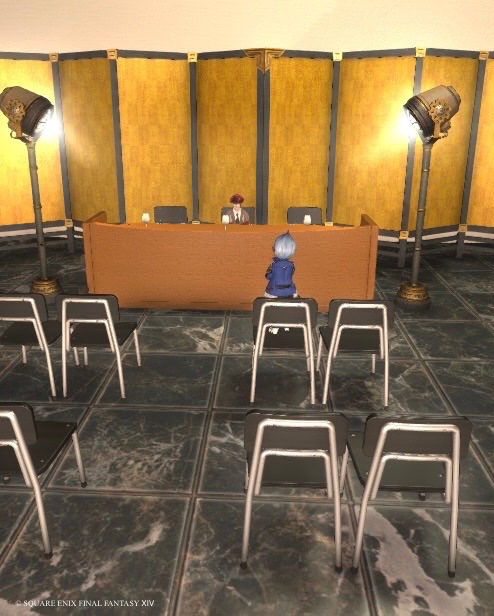 yofukashipizza's tweet photo. 本格的すぎる記者会見ルームにお邪魔しました
右側にはこたつとDJブースもある(・ω・)b
#FC_SSR https://t.co/veUvQ5ENnK