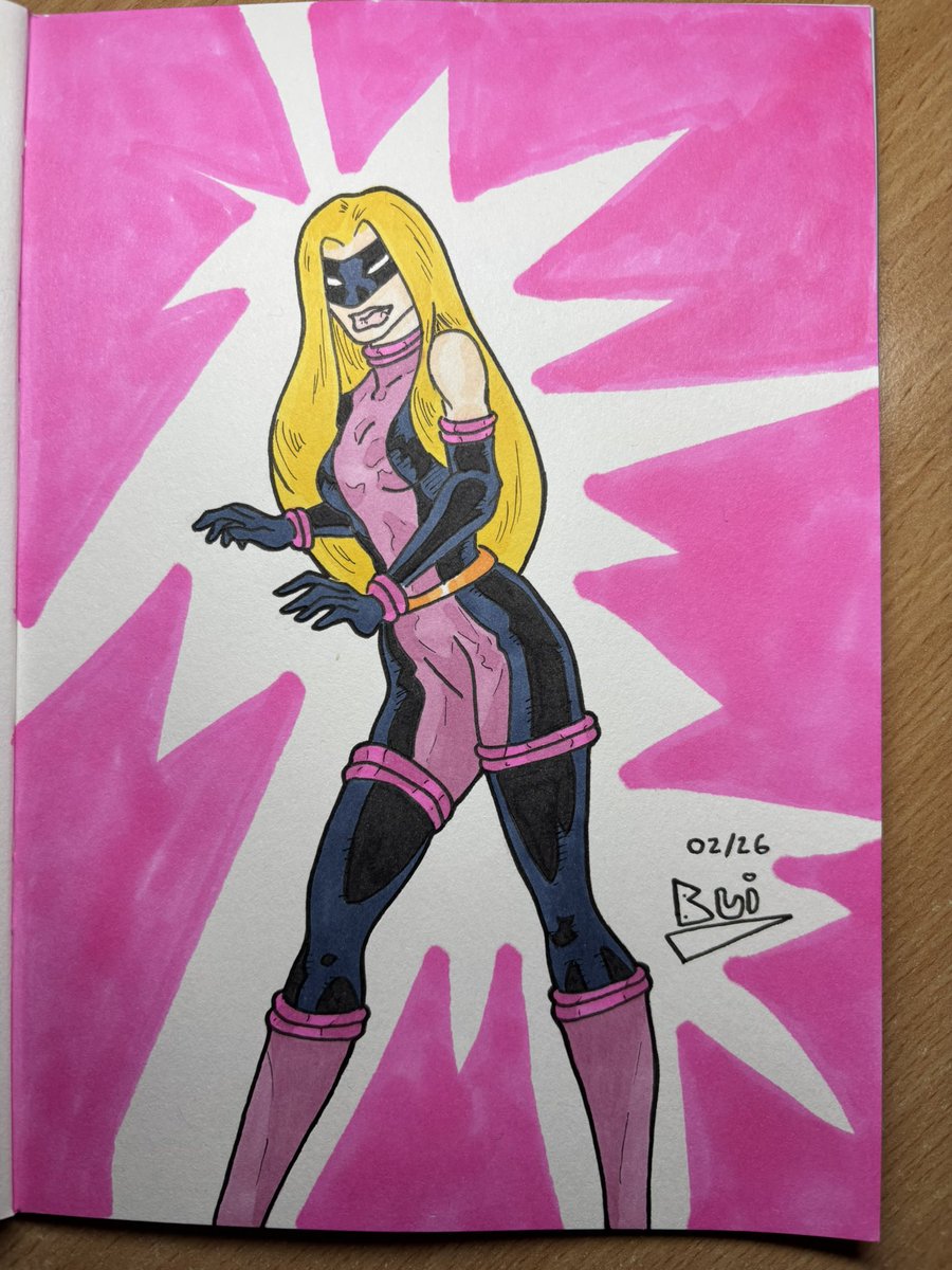 GregoryBui's tweet photo. Dessin et colorisation rapides de Warrior Girl des Protecteurs, mes personnages.
#originalcharacter #creatorowned #warriorgirl #lesprotecteurs #frenchcomics #superhero #drawing #promarker https://t.co/DCK2yzysiR