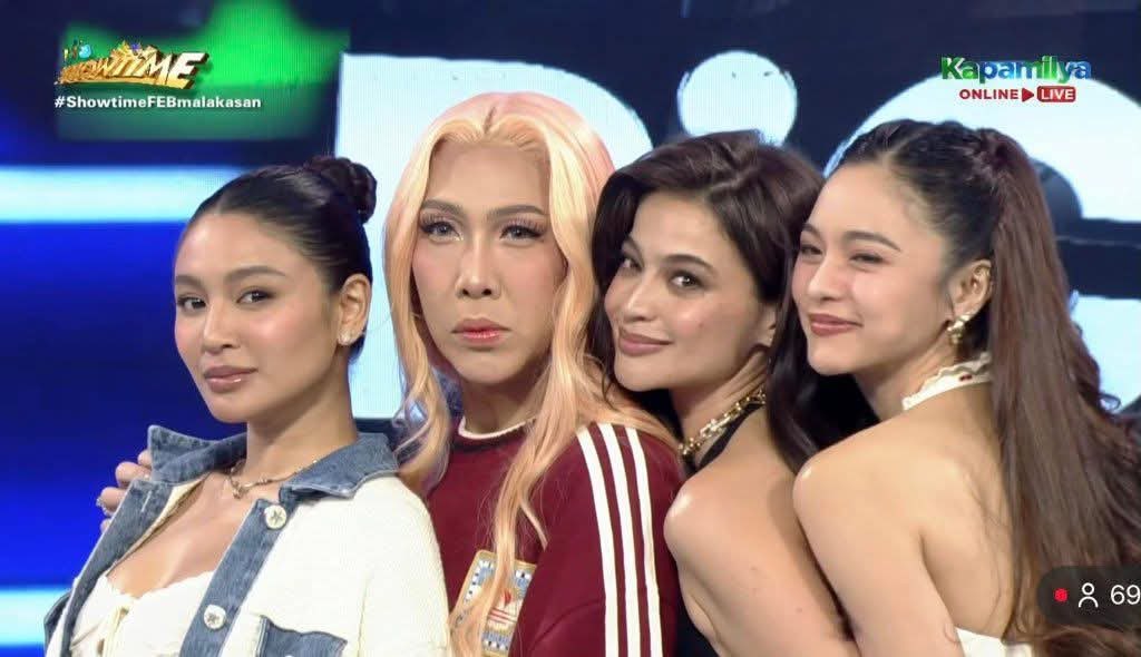 krstnxxz's tweet photo. one thing I like about these four ladies is that they are not afraid to be vocal about societal issues.

nadine lustre, vice ganda, anne curtis, and kim chiu, the not apolitical queens ✨💖 https://t.co/73BHeKgspX