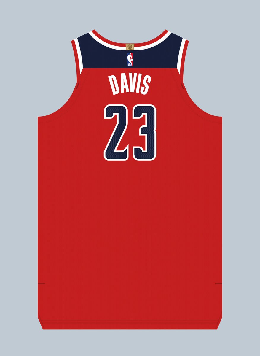 Anthony Davis (<a href="/AntDavis23/">Anthony Davis</a>) will wear No. 23 for the #Wizards. Number last worn by Michael Jordan in 2003. #NBA