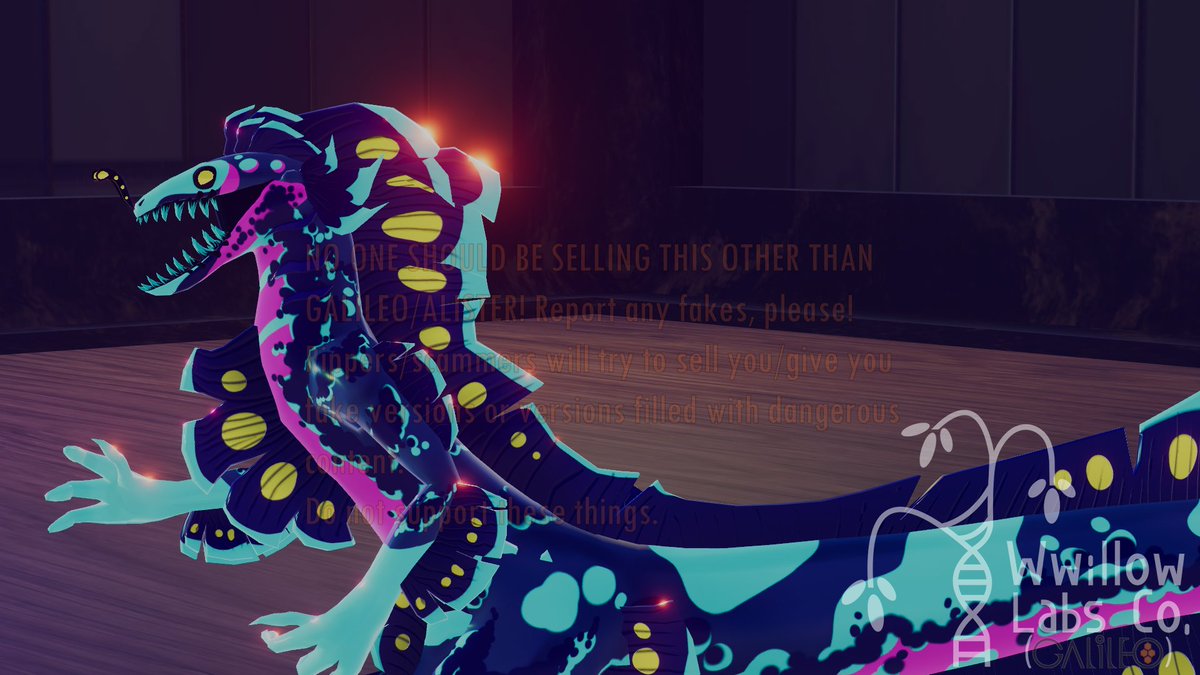 GUYS!!! THE🌊REEF EEL🌊AVATAR BASE IS FINALLY OUT!!
✨Enjoy being a colourful LONG FISH today!!✨

(Purchasing, support and sharing is always needed and appreciated!!) 
 ---  
GUMROAD LINK: g4l1l30.gumroad.com/l/reefeel
--
 #vrc #vrchat #furry #monster