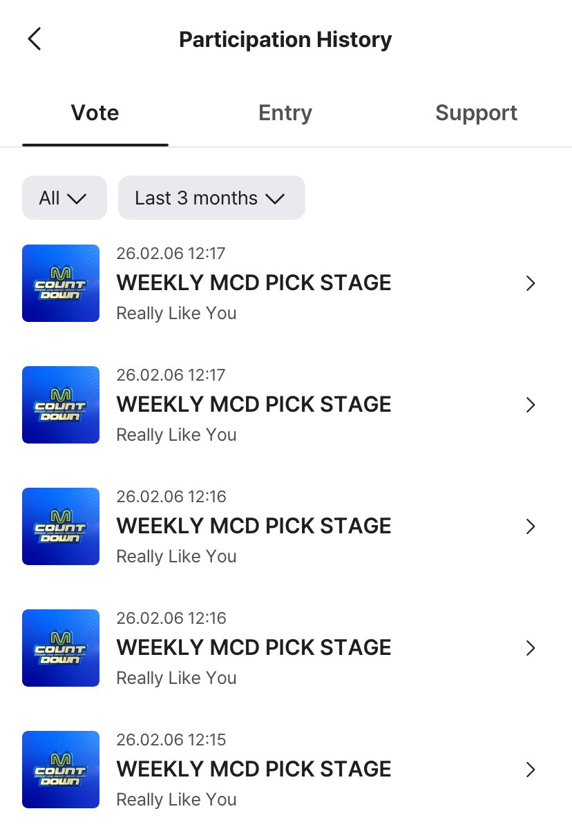 [📢] BABYMONSTER 'Really Like You' performance is nominated for Weekly MCD Pick Stage on MNET PLUS! 🏆

MONSTIEZ, let’s vote and stream on Mnet Plus to secure the win!
→ Up to 5 votes per device
→ Unlimited video views counted

📅 Until Feb 9, 2026 (Mon) 11:59 AM KST