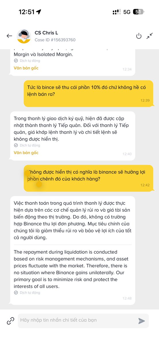 Duydaden9's tweet photo. @binance Tóm lại là cứ thu của khách còn có thanh lý thật hay không thì không nói https://t.co/FwWrZNWDNV