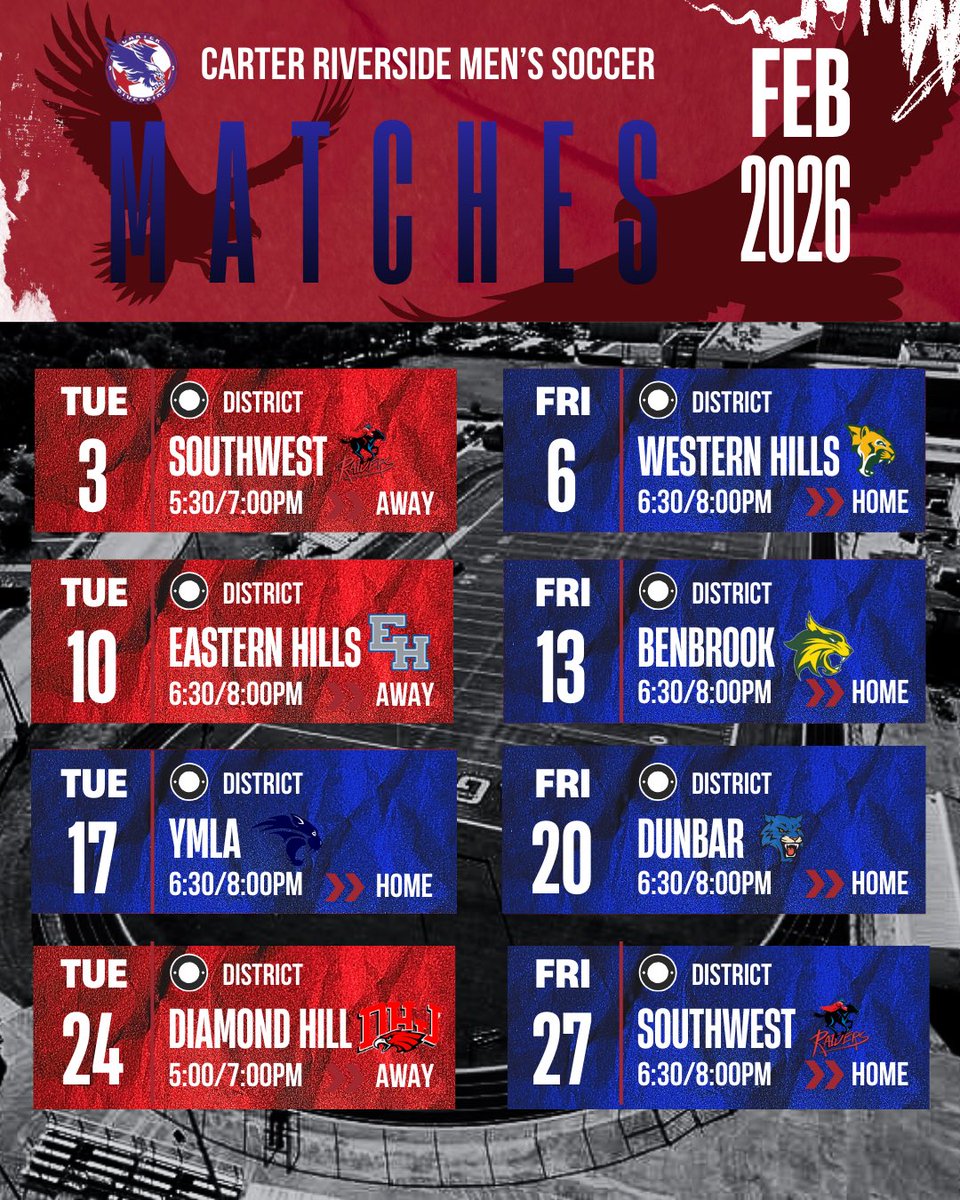 Carter Riverside HS Soccer (@crhs_futbol) on Twitter photo 