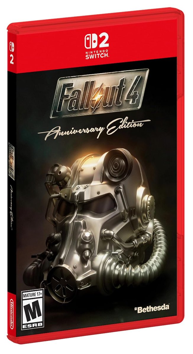 Re2Luck's tweet image. Preventa Fallout 4 Anniversary Edition – Nintendo Switch 2 [Code in Box] US$59.99 en Amazon amzn.to/4rblRVB