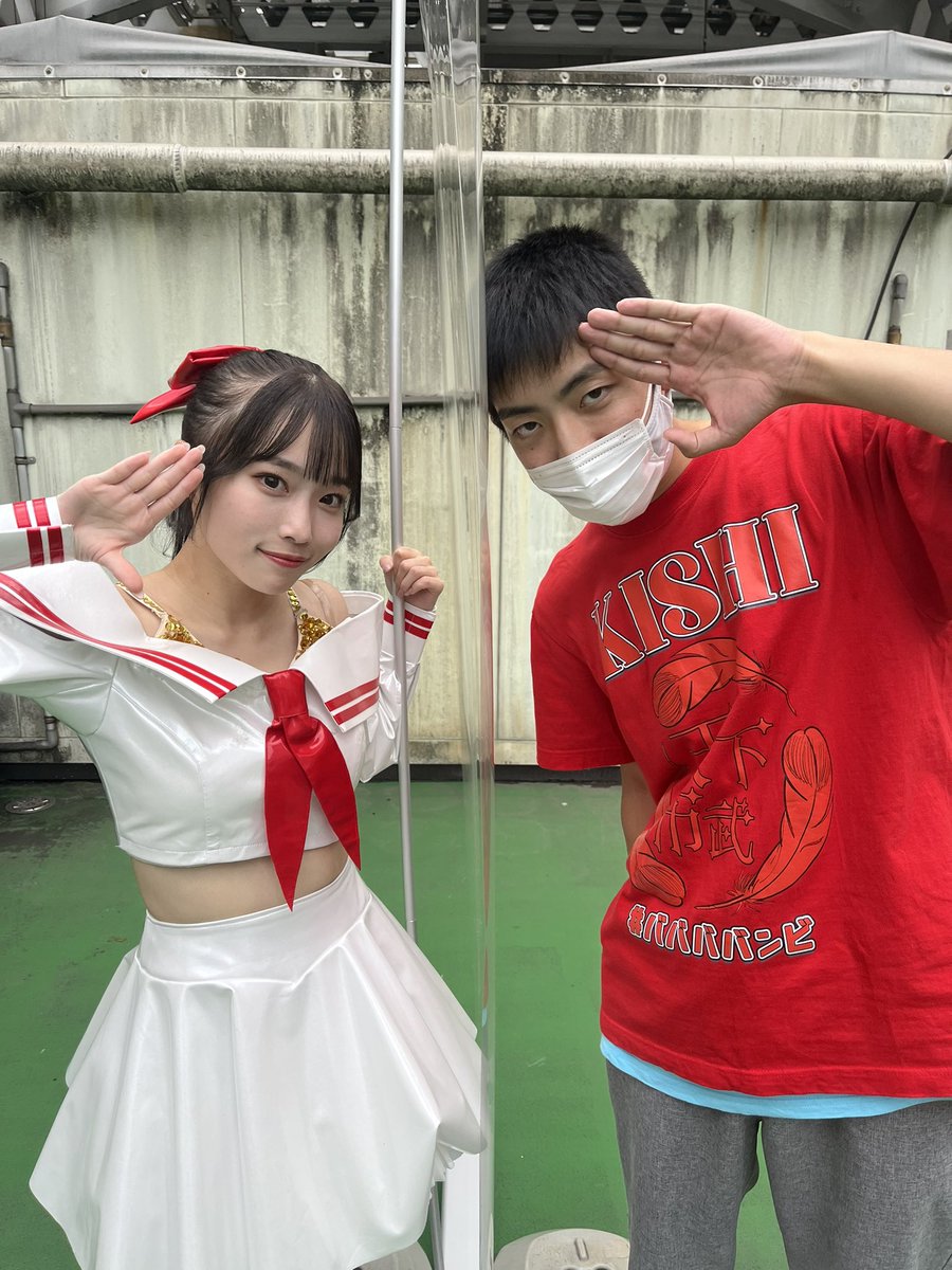 2月なので2人並んだ画像を貼ろうぜ (2023年9月のゲイシャリリイベ名古屋)