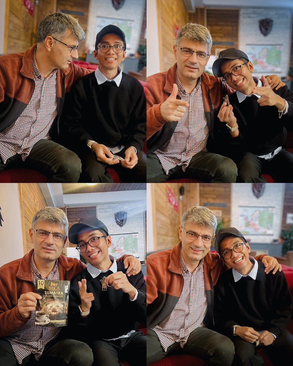 jafeone131's tweet photo. @Thebestfigen And 2 weeks after the event, I went to his place to give him a gift of authentic Kopi Luwak from Indonesia. Because he said "I've been to your country about 3 years ago. I really like Luwak Coffee. Can you bring me that one from ur home?" And here we go with the coolest uncle😁 https://t.co/WNZ2YqpiCU